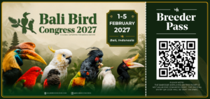Breeder Pass - Bali Bird Congress 2027